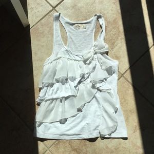 White Hollister tank top